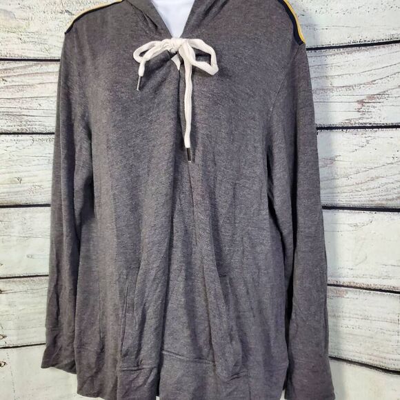 Maurices Women’s Hoodie XL Gray Soft Lightweight Long Sleeve Pullover - Picture 3 of 8